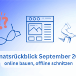 Monatsrückblick September 2025